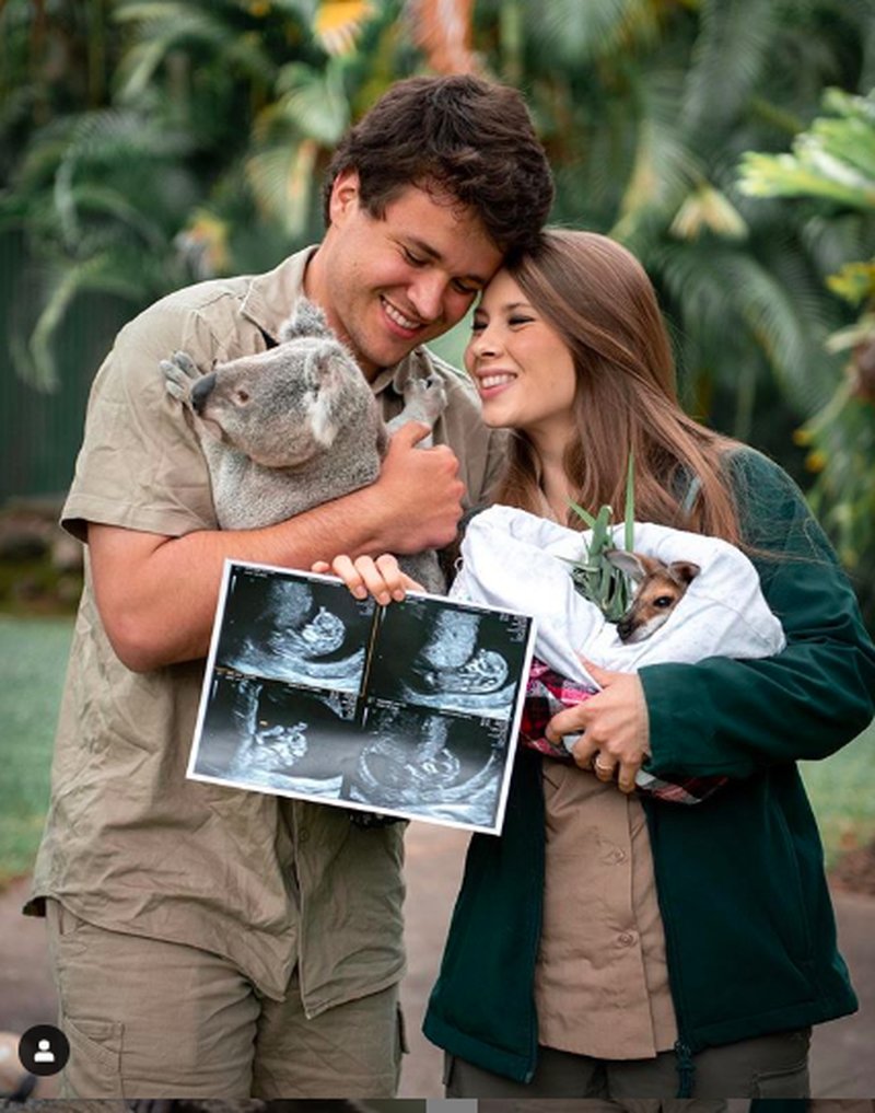 Bindi Irwin och Chandler Powell Bindi Irwin och Chandler Powell